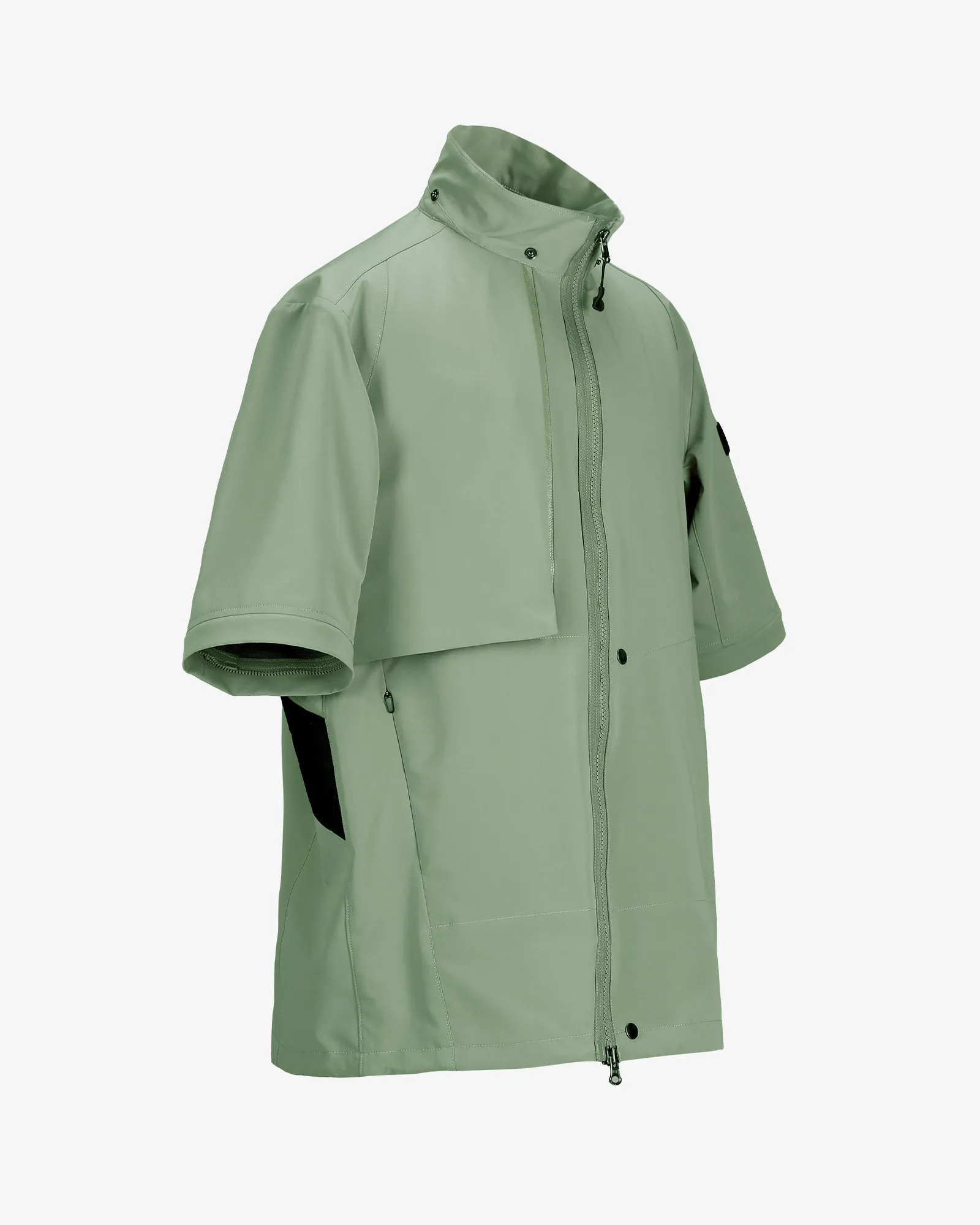 Mens 118 EVO Shell Jacket - Sage Green Lightweight Waterproof Outerwear