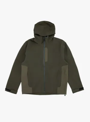 3L Shell Jacket Moss Green