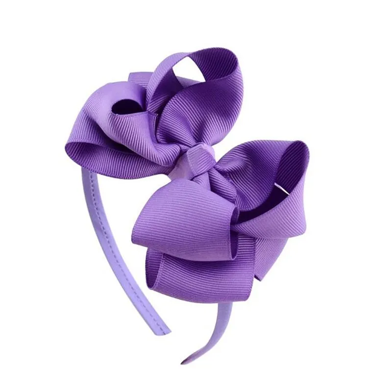 4.5" Boutique bow headbands   -Multiple Colours-