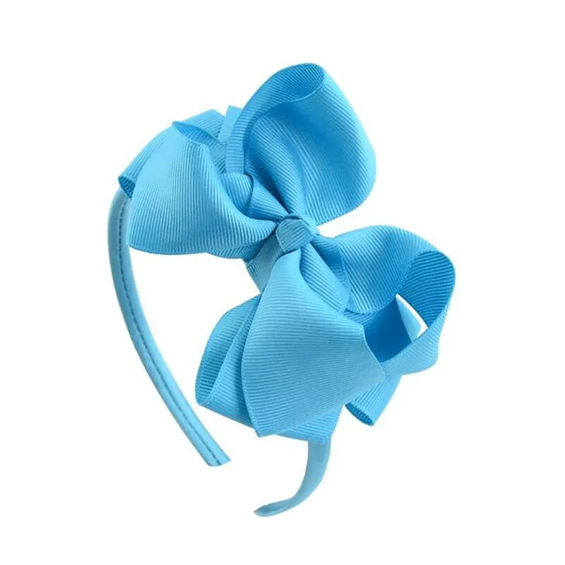 4.5" Boutique bow headbands   -Multiple Colours-