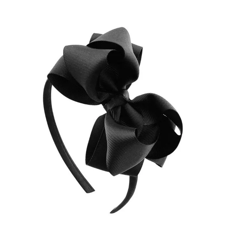 4.5" Boutique bow headbands   -Multiple Colours-