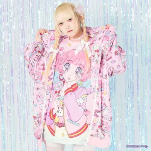 ACDC RAG x Mog “Fuwa-chan” pink hoodie