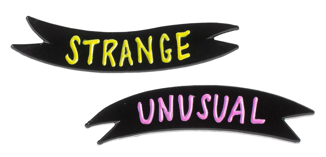 BAND OF WEIRDOS STRANGE & UNUSUAL FRIENDSHIP ENAMEL PIN SET