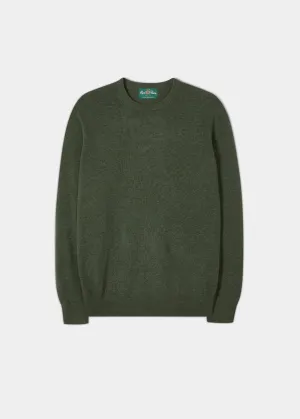 Brisbane Geelong Wool Jumper in Rosemary - Regular Fit