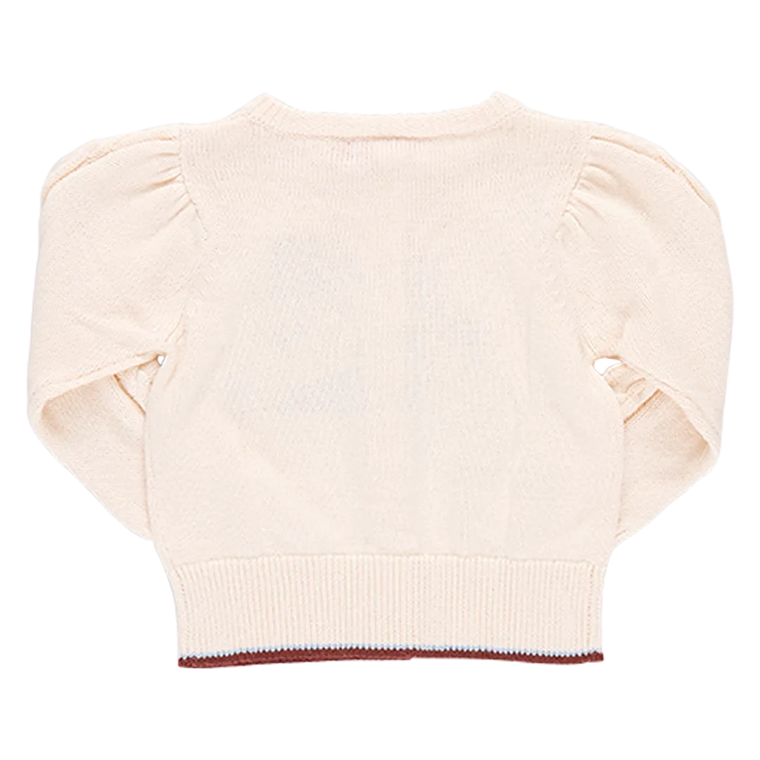 Cable Constance Sweater, Wild Horse