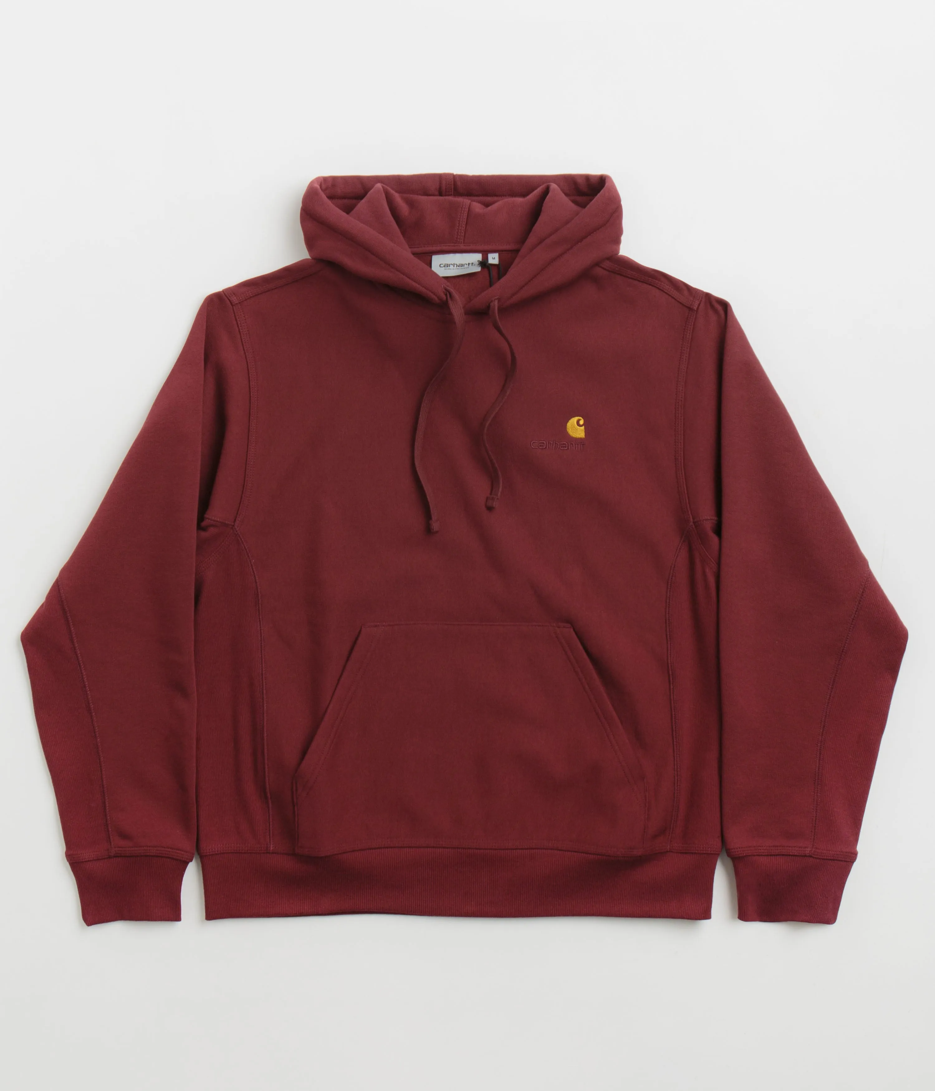 Carhartt American Script Hoodie - Malbec