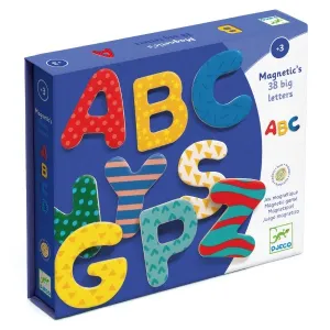 Djeco 38 big letters- Magnetic