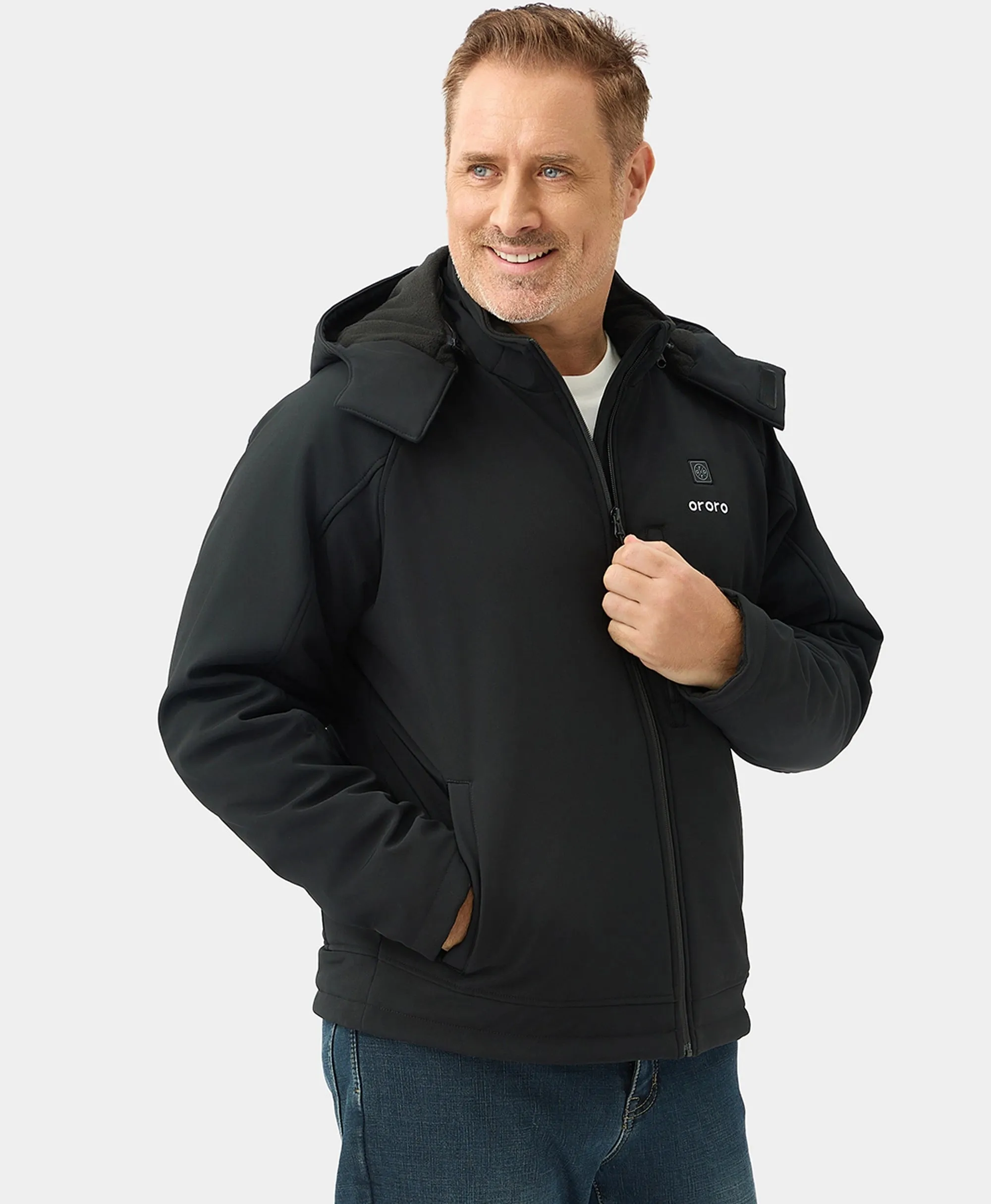 Men's Classic Heated Jacket - Black / Other Colours