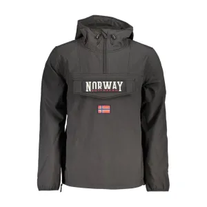 Norway 1963 Sleek Soft Shell Hooded Jacket for Men