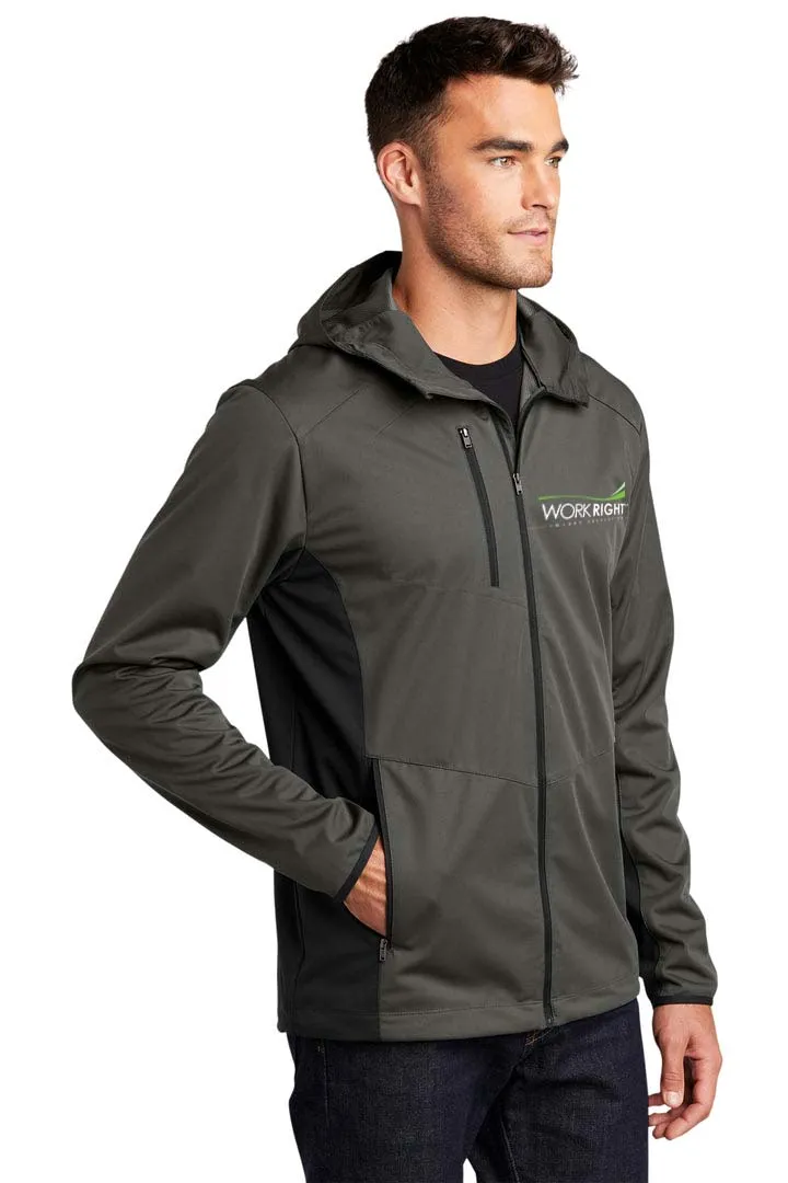 Port Authority® Active Hooded Soft Shell Jacket