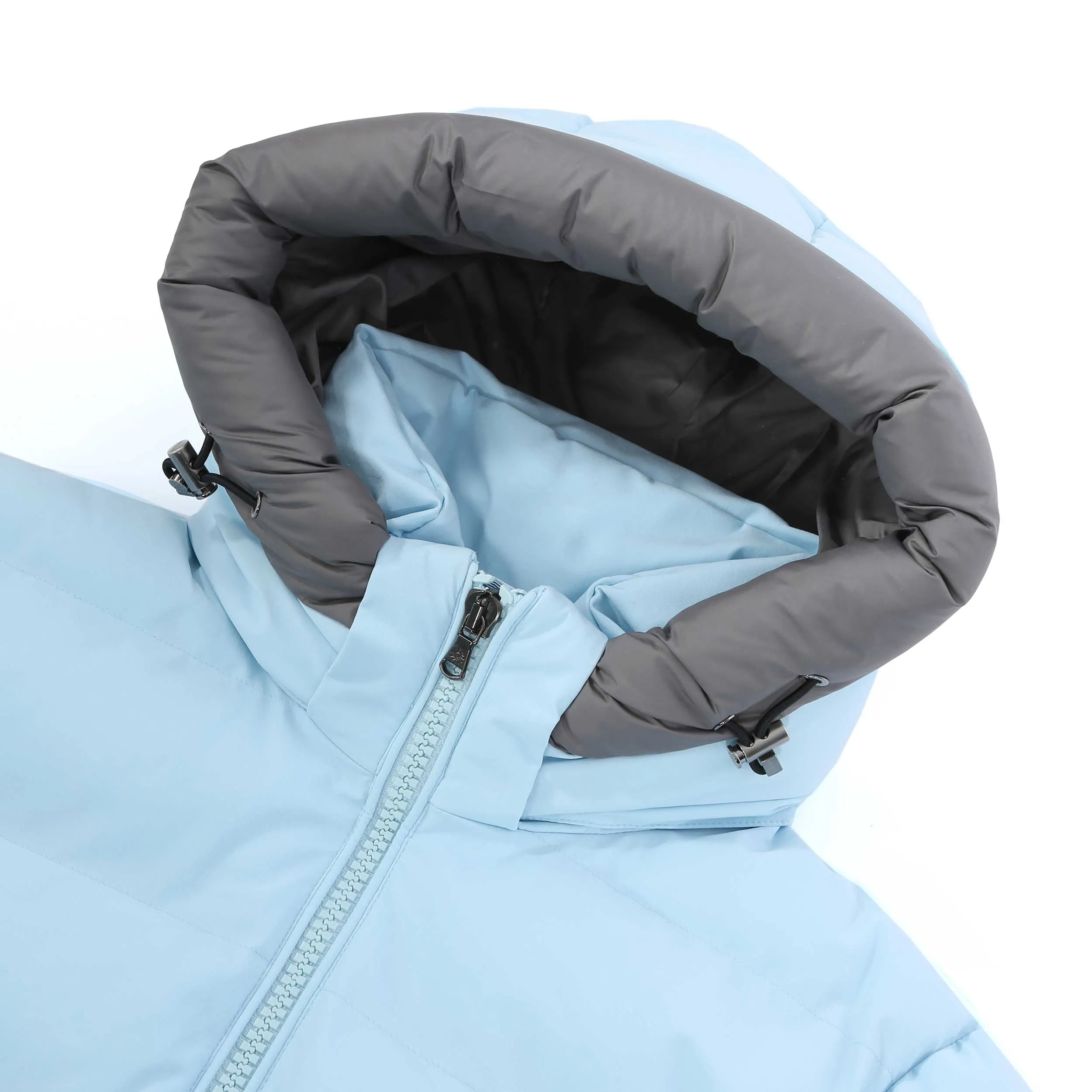 Sandbanks Crystal Blue Puffer Jacket