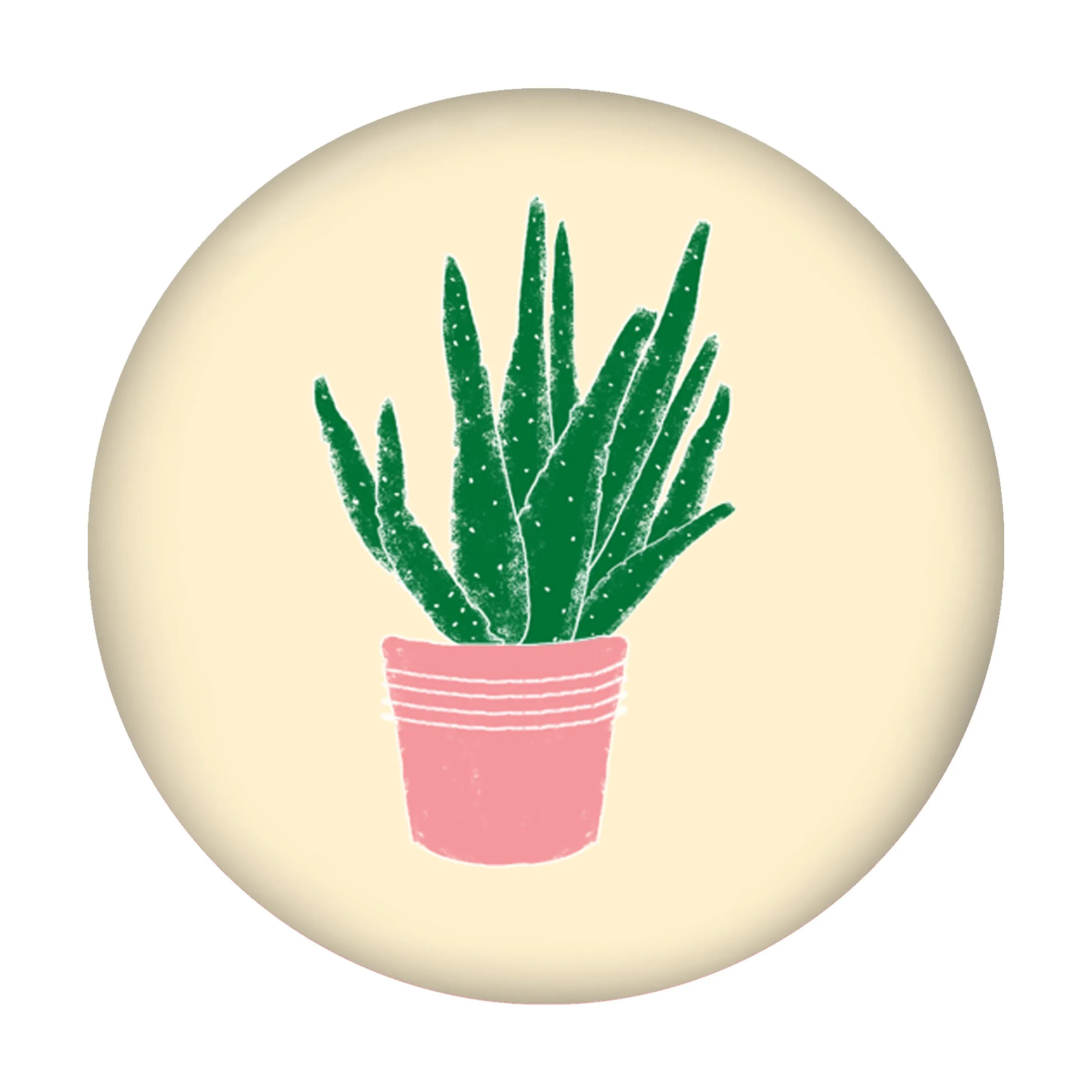 Succulents - Button Badge