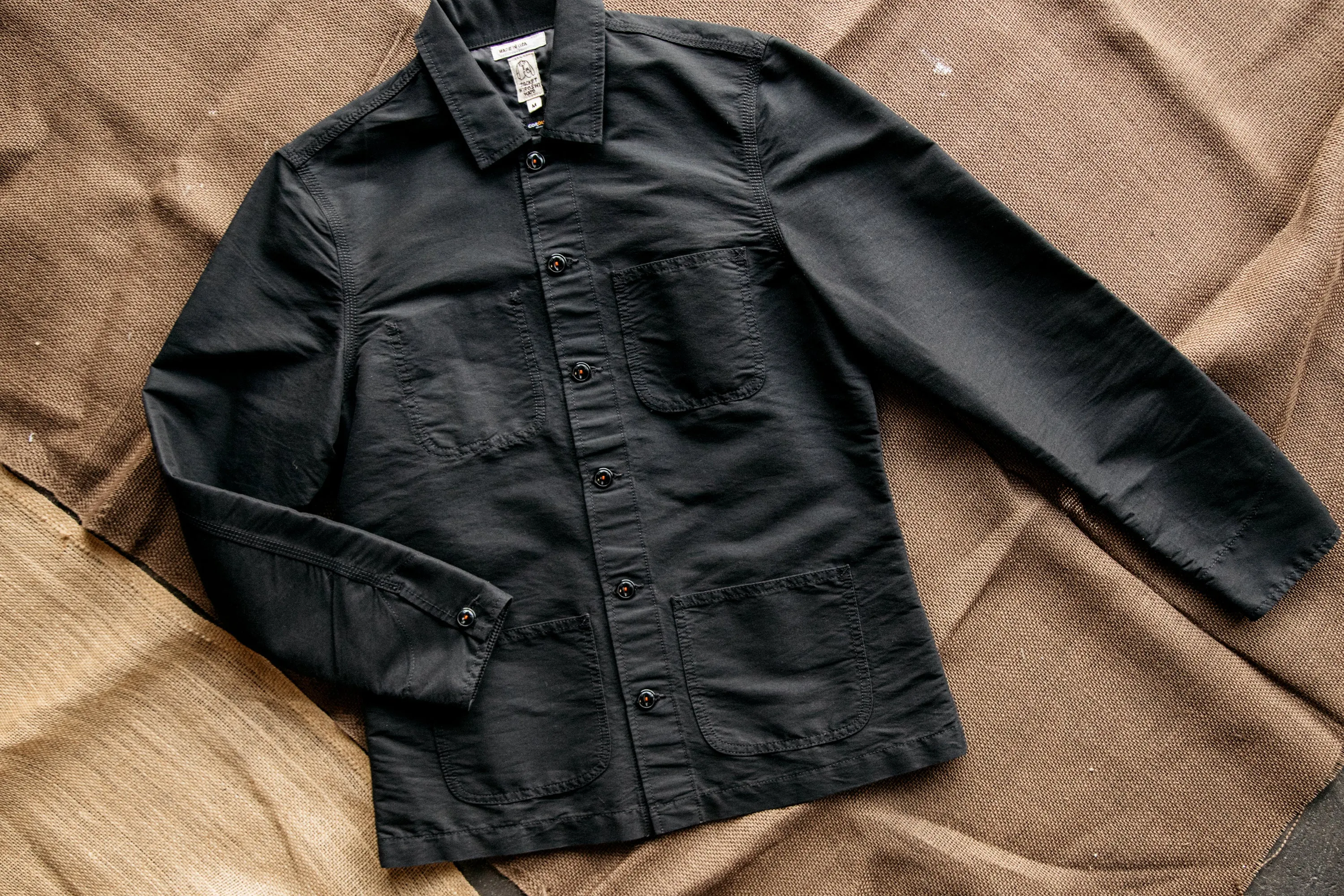 The Vise CORDURA Chore Jacket - Black